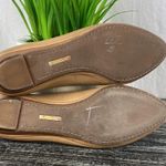 Louise et Cie  Tan & Black Leather Slip On Flat Loafer Shoe 8 Photo 4