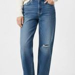 Universal Threads Universal Thread Womens Jeans Size 14 Mid Rise 90s Baggy Medium Wash Distressed Photo 0