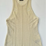 Rag and Bone  Women's Cream Racerback Tank Top, Sz: S ? (b48) Photo 0