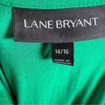 Lane Bryant emerald green strappy maxi dress size 14/16 Photo 4