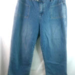 Duck head  14 33x22 Dark Wash Capri Jeans Plus Photo 0