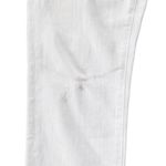 AG Adriano Goldschmied NEW AG ExBoyfriend Slouchy Slim High Rise Distressed White Denim Jeans Size 24 Photo 9