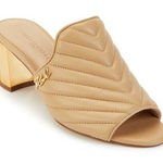 Karl Lagerfeld  Paris Women's Henley Leather Round Toe Slip On Mules Size 6 NWT Photo 0