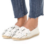 Tory Burch Blossom Espadrille-Nappa Leather size 5 New in box . Photo 0