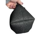 Jimmy Choo  NWT Bon Bon Bag in Black Glitter Fabric Photo 4