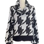 Elan Chunky Cowl Neck Balloon Slouch Sleeves Sweater Women’s Size S Photo 1