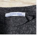 ZARA  Pearl Sweater Women's Size Small Gray Pullover Top Photo 3