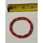 Sashka Bracelet Handmade Bohemian Chic Crochet Beaded Roll Photo 3