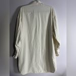 Divided H&M Cream Oversized Corduroy Shirt Dress Sz Small - VGUC Photo 1