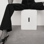 ZARA ‘The Disco Pant’ Flare Pant Black Jeans Photo 11