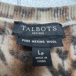 Talbots  Cardigan Sweater Womens LP Pure Merino Wool Quiet Luxury Career Workwear Photo 1