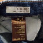 Kut From The Kloth  12 34x27 Distressed High Rise Cuffed Soft Feel Jeans Photo 9
