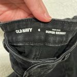 Old Navy Women’s  Black Super High Rose Skinny Jeans Photo 1