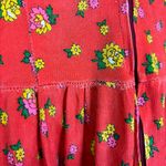 Vintage 70s Peasant Renaissance Maxi Dress Multi Photo 9