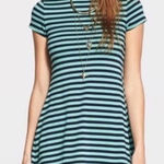 Free People FP Beach Striped Mock Neck Mini Dress Photo 0