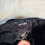 American Eagle  Washed Black Mid Rise Skinny Jeans Photo 4