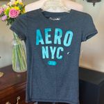 Aeropostale  Babydoll Tee Women's Gray T-Shirt New Photo 7