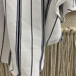 Bershka Striped Off the Shoulder Top Photo 2