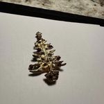 Signed Avon NR Holiday Brooch Pin Enamel Christmas Tree Red Bead NWOT Gold Photo 4