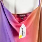 NWT 4Si3nna Elodie Tie Waist Crop Tank Sz L Pink Orange Purple Summer Fe… Size L Photo 3