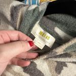 Anthropologie Maeve  Laney Cowl Neck Camo Pullover Sweater Green Size Large Photo 2