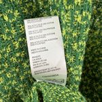 Free People  Beach Dress Large Mindy Backless Sweater Midi Aqua Combo Knit NWT Photo 13