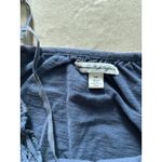 American Eagle Tank Womens Small Blue Crochet Trim Babydoll Y2K Boho Tie Photo 4