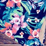 Vanilla Beach  size XLarge floral tropical print one piece swimsuit Photo 7