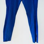 BODEN Skinny Minnie Pants Ponte Knit Zip Ankle Navy Blue women's size 10R Photo 3