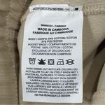 Nike  Tech Fleece Lounge Pants Joggers Womens XS Beige Sweatpants Zip Drawstring Photo 9