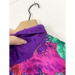 Victoria's Secret Vintage  Gold Label Jewel Tone Satin Sleep Shirt Dress M/L Photo 6