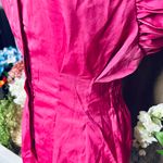 NEW Lantern Sleeve Mini Dress Pink Photo 11