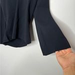 Carlisle  ribbed navy sweater size medium Photo 2