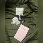 Avec Les Filles  Forest Green Puffer Vest xs Photo 2