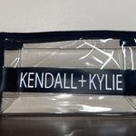 Kendall + Kylie BRAND NEW Cosmetic Makeup Bag Clear & Black Photo 0