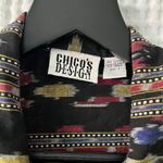 Chico's Design vintage cotton print shirt jacket, size 1 (medium/8) Photo 1