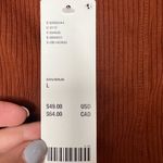 Urban Outfitters NWT Claudia Rust Puff Sleeve Top- NWT Photo 4