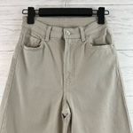 Divided Beige Wide Leg High Rise Jeans Size 4 Photo 2