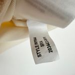 Madewell  Raglan Sleeve Baby Tee Shirt Minimalist Basics Sporty Beige XXS NWT Photo 7