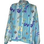 Vintage‎ L'Gante Floral Skirt Set Blue Size 12 Photo 0