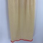 Vintage y2k sears 60s sheer nightgown yellow trim retro 70s dress 32 Photo 2