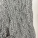 Joie  pleated maxi polka dot black and white skirt Photo 3