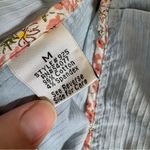 CAbi Blue Cropped Full Zip Lightweight Jacket Womens M Casual Coat Photo 4