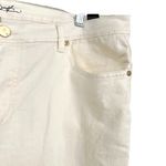 DG2 by Diane Gilman Straight Leg High Rise Pants Cream Ivory Size 20W Photo 2