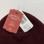 American Needle  Red Knit Beanie Hat NWT Photo 2