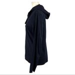 COS  Navy Dark Wash Denim Hooded Full Zip Minimalist Jacket Small Photo 5