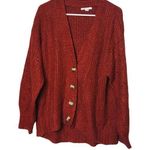 American Eagle Women’s Open Front Button V Front Cardigan Sz M Photo 0
