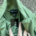 Current Mood  Asymmetrical Green Skirt Photo 2