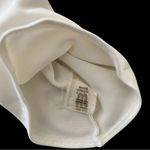 HENRY MORGAN & CO White Gloves Embroidered Fabric Formal Gauntlet Style VINTAGE Photo 6