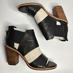 Söfft Pemota Leather Block Heel Sandals in Black Size 6 Photo 7